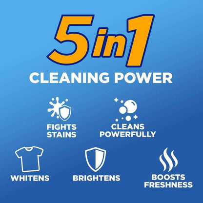 ARM & HAMMER OxiClean Liquid Detergent – Gentle Baking Soda Laundry Soap for Fresh-Smelling Bedding and Everyday Wellness Routines, 122 Loads