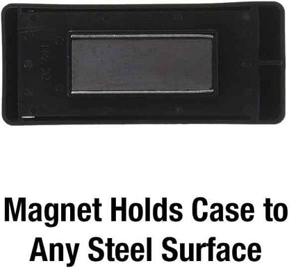 Master Lock Magnetic Key Holder – Weatherproof Spare Key Storage for Garages, Sheds, and Patio Doors