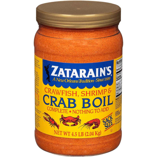 Zatarain's Crawfish, Shrimp & Crab Boil 4.5 lb – Housewarming and Birthday Gift for the Home Cook Who Hosts