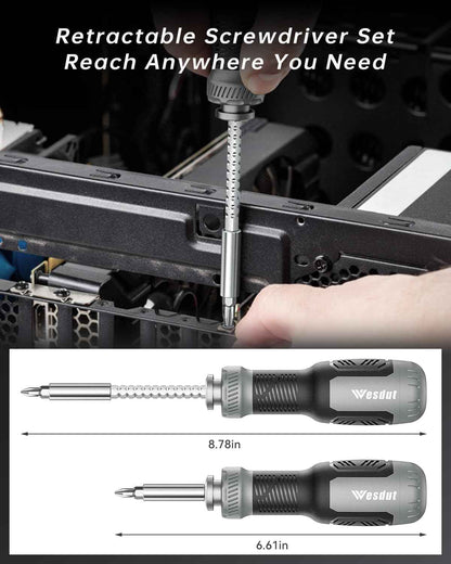 [Brand Name] 13-in-1 Multi-bit Screwdriver – Portable Repair Tool for Camping Trips and Roadside Fixes