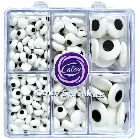 Edible Eye Sprinkles for Baking – Fun Halloween Gift for Bakers, Cakers, and Prankster Bakers