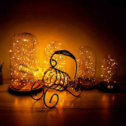 GIGALUMI Kids Fairy Lights – Safe Nursery and Playroom Decor, Battery Operated String Lights for Children