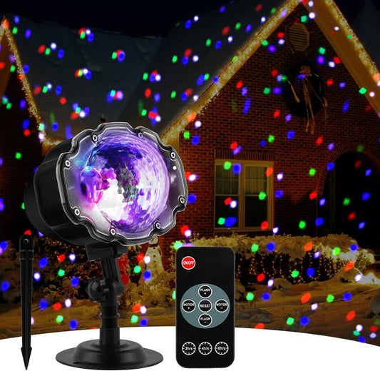 Multi-Color Snowflake Light – Festive Birthday Gift for Mom and Women Who Love Decor