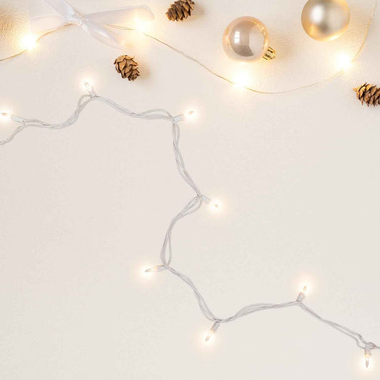Christmas Co. Mini Incandescent Christmas Lights – Thoughtful Hostess Gift for Holiday Parties