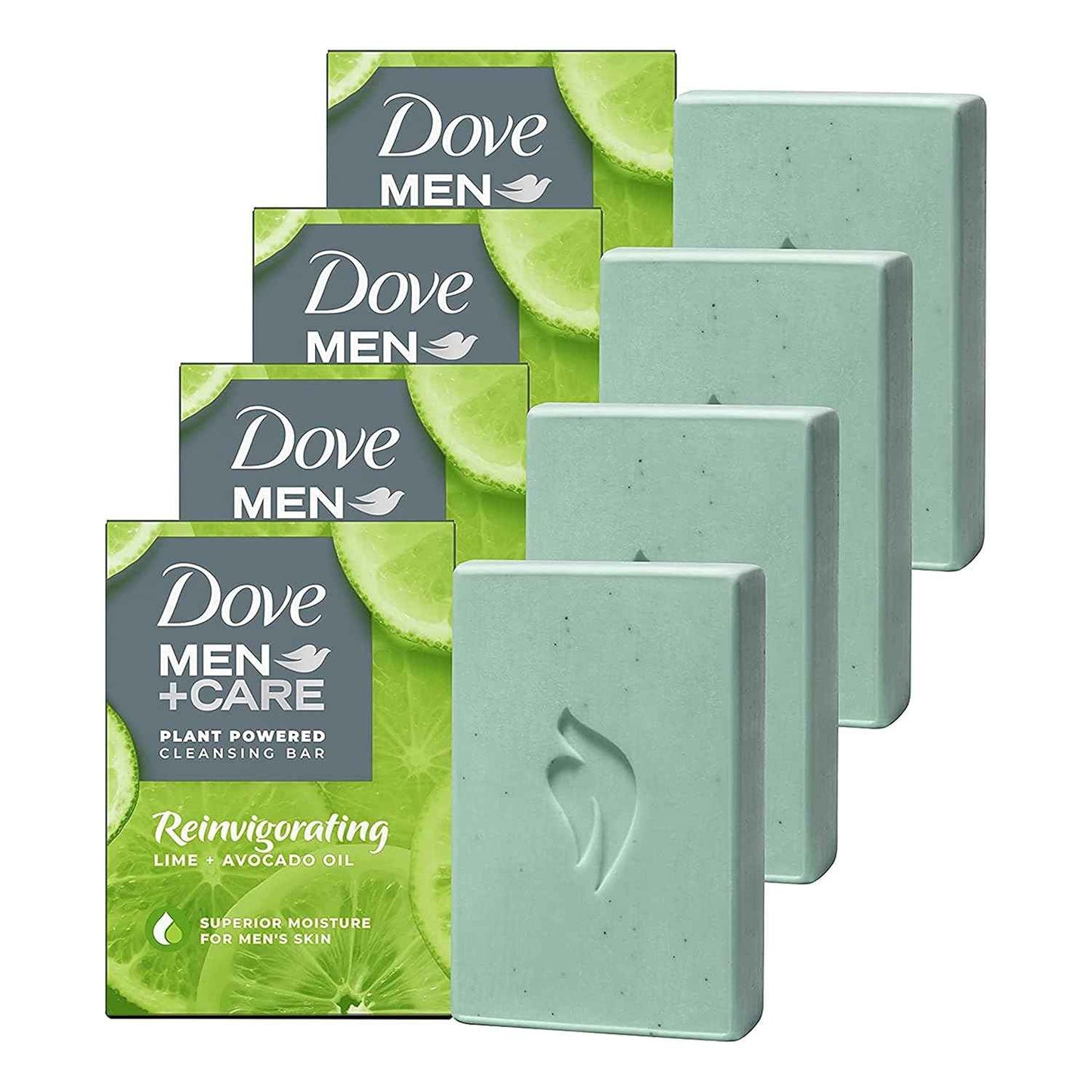 Dove Men+Care 4-in-1 Bar Soap – Practical Gift Set for Husbands Who Travel Light