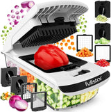 Fullstar The Original Pro Chopper – Thoughtful Mother's Day Gift for Moms Who Love to Cook, 4-in-1 Vegetable Dicer and Spiralizer