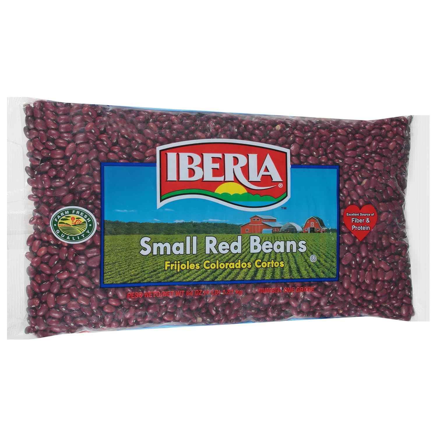 Iberia Small Red Beans, 4 lb – Bulk Pantry Staple for Soups, Stews, and Classic Latin American Family Meals