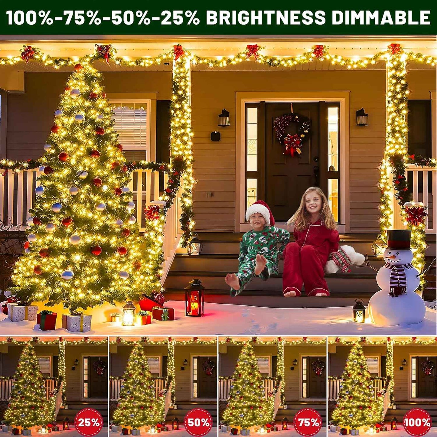 Lumify Home Kids Room String Lights 100FT – Child Safe Cool to Touch LED Lights with Timer Auto Shutoff for Nursery and Playroom