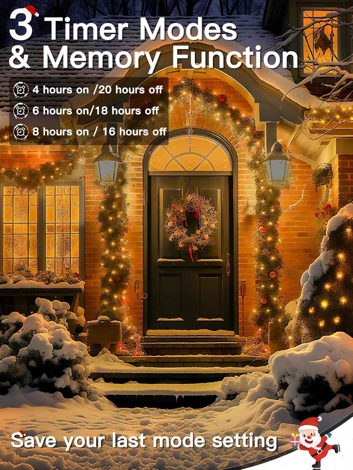 Auseinly LED String Lights 66ft with Remote and Timer – Living Room Aesthetic Decor, Reading Nook Soft Glow, Warm White Indoor Lights