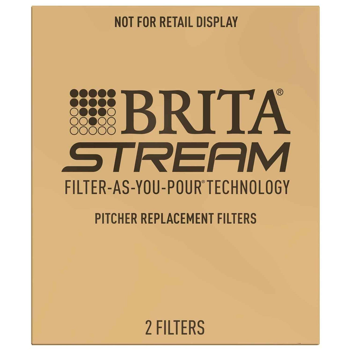Brita Stream Pitcher Water Filter for Clean Hydration Station at Home Office, BPA-Free and Fluoride-Preserving Wellness Essential