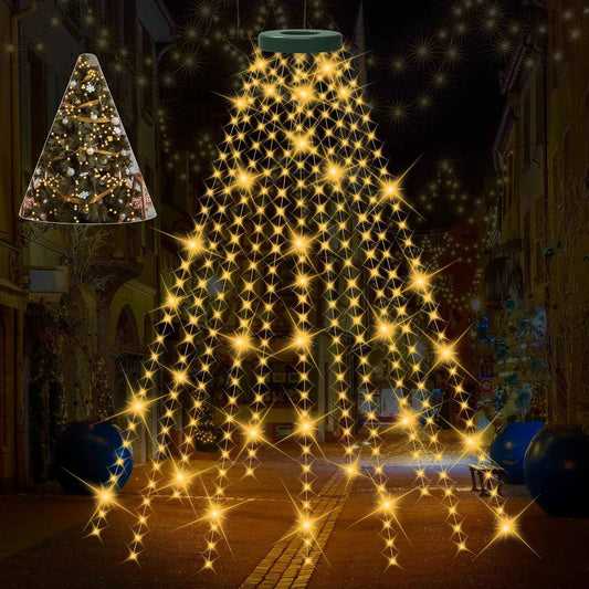 Lumastro Pre-Strung 8.2FT Christmas Lights with Memory Function Easy Plug-and-Play Gift for First-Time Tree Decorators
