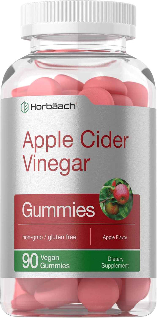 Horbäach Vegan ACV Gummies – Nightly Wellness Ritual for Adults, Apple Flavor Supplement