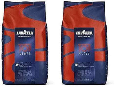 Lavazza Whole Bean Coffee Blend, Medium Espresso Roast Bag, Authentic Italian, Blended and roasted in Italy, Full bodied with smooth and balanced flavor