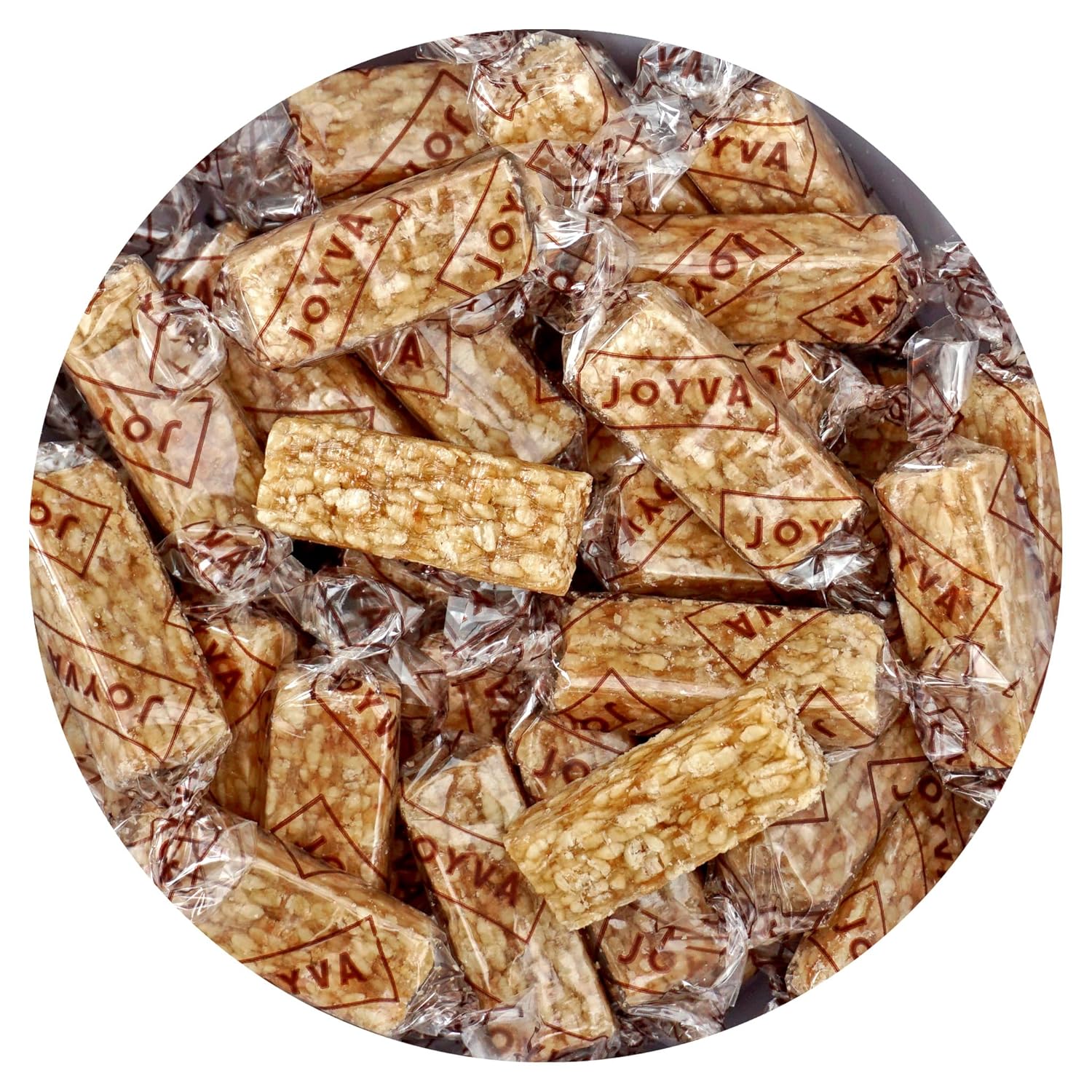 Sesame_Crunch_Bars,_1_Pound_Bulk_Bag,_Honey_Individually_Wrapped_Candy_The_Hampton_Popcorn_&_Company