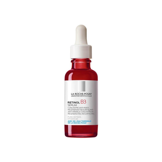 La_Roche-Posay_Pure_Retinol_Face_Serum_with_Niacinamide_(Vitamin_B3)_&_Hyaluronic_Acid_|_Gentle_Anti-Aging_Retinol_Serum_for_Fine_Lines_&_Wrinkles_|_Dermatologist_Tested_for_Sensitive_Skin,_1.0_fl_oz