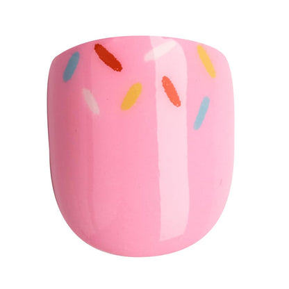 KISS_imPRESS_No_Glue_Mani_Press_On_Nails,_Mini,_'Super_Duper',_Pink,_Kids_Size,_Squoval_Shape,_Includes_20_Nails,_1_Mini_File