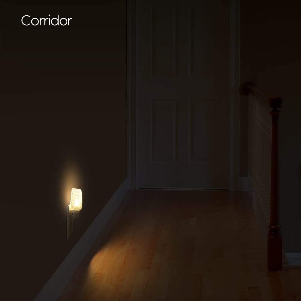 Emotionlite_Plug_in_Night_Light,_Warm_White/Neutral_White_LED_Nightlight,_Dusk_to_Dawn_Sensor,_Kids,_Nursery,_Bedroom,_Bathroom,Hallway,_Stairs,_Kitchen,_4/6/8_Pack