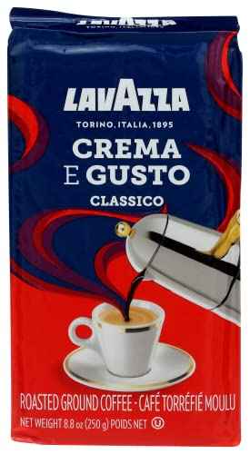 Lavazza Ground Coffee, Medium Roast, Arabica and Robusta Blend