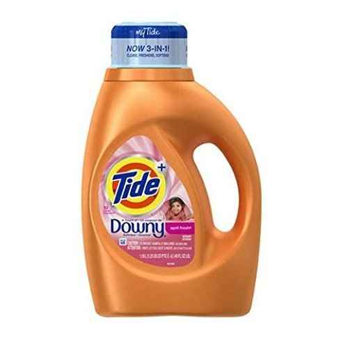 Tide Plus Boost of Ultra Downy Liquid Laundry Detergent, Laundry Detergent Liquid with Long-Lasting Freshness