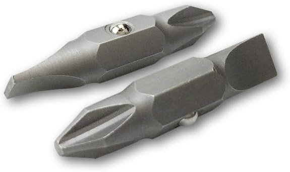 Klein_Tools_32483_Bit_for_11-in-1_and_10-in-1_Klein_Screwdriver_Nut_Driver,_#2_Phillips,_1/4-Inch_Slotted