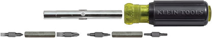 Klein_Tools_32500_11-in-1_Screwdriver/Nut_Driver_Set,_8_Bits_(Phillips,_Slotted,_Torx,_Square),_3_Nut_Driver_Sizes,_Cushion_Grip_Handle