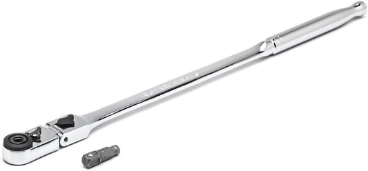 GEARWRENCH_1/4"_Drive_72_Tooth_Quick_Release_Locking_Flex_Slim_Head_Ratchet,_12"_-_81030