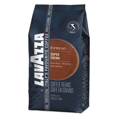 Lavazza Whole Bean Coffee, Medium Espresso Roast, Arabica and Robusta Blend