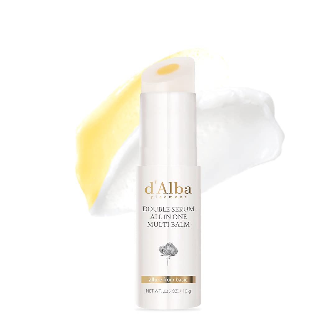 d'alba_Piedmont_White_Truffle_Double_Serum_All-in-one_Multi_Balm,_Stick_Balm,_Vegan_Skincare_with_Vitamin_C_and_Vegan_Collagen,_3-in-1_Anti_Wrinkle,_Eye_Treatment,_Dark_Spot_Remover