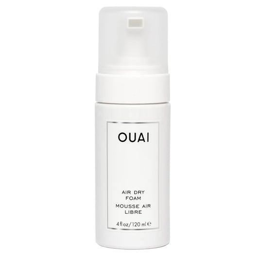 OUAI_Air_Dry_Foam_-_Hair_Mousse_for_Curly_Hair_&_Beach_Waves_-_Conditioning_&_Detangling_With_Kale_and_Carrot_Extract_-_Paraben,_Phthalate_and_Sulfate_Free_(4_Oz)