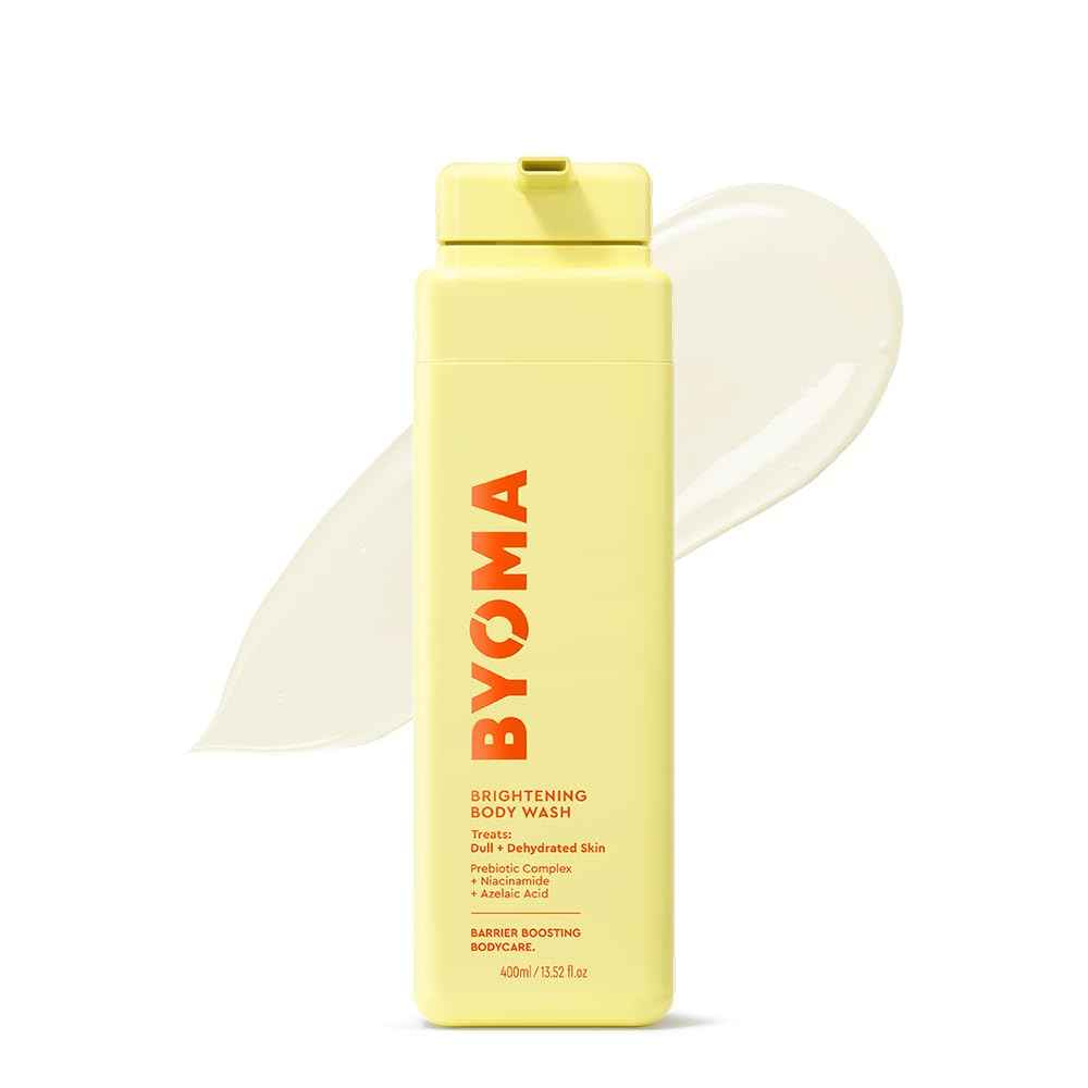 BYOMA Brightening - Creamy Formula with Niacinamide & Azelaic Acid for Dull, Dehydrated Skin - Brightens & Evens Tone - Skin Barrier Repair - 16.9 Fl. Oz