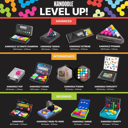 Educational_Insights_Kanoodle_Genius_3-D_Puzzle_Brain_Teaser_Game_for_Adults,_Teens_and_Kids,_Travel_Games,_Gift_for_Ages_8+