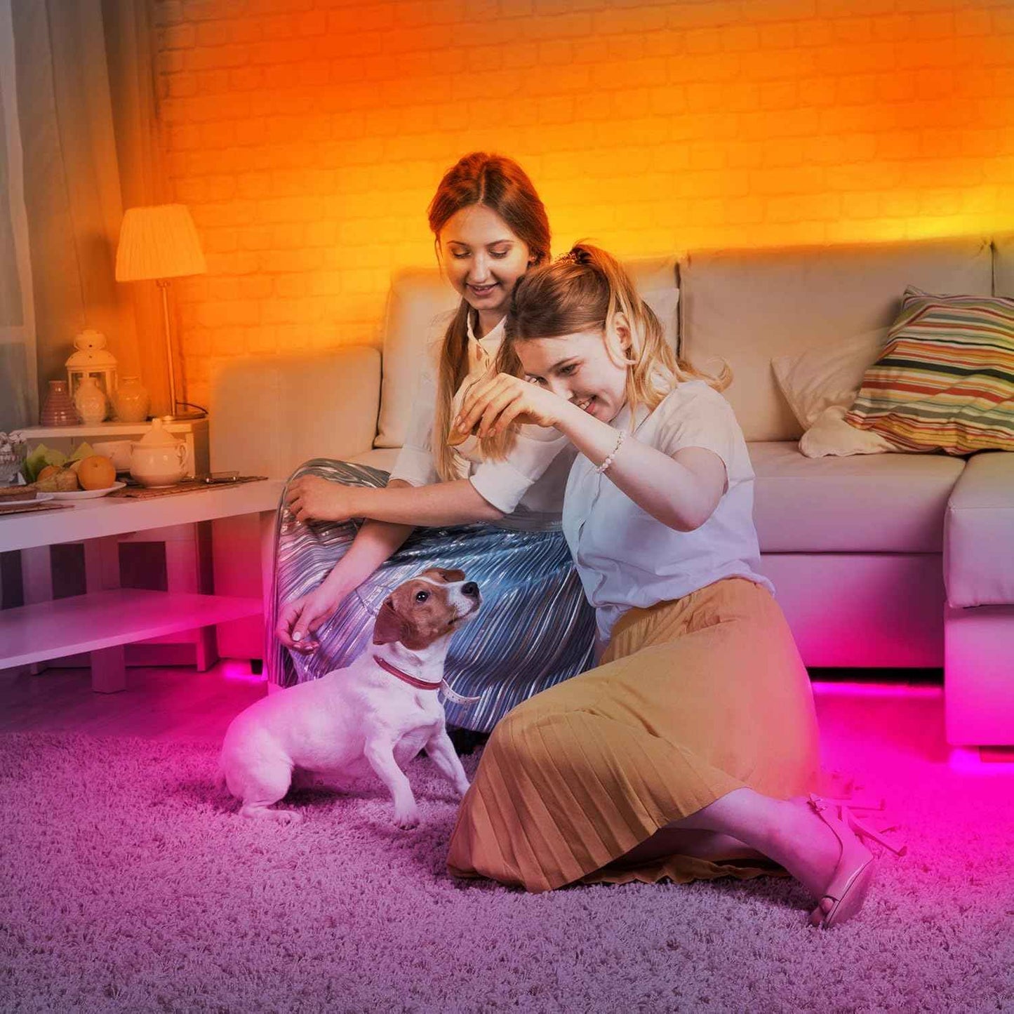 DAYBETTER LED Strip Lights – Birthday Gift for Teens and Gamers, Color Changing Bedroom LED Strip with 44 Key Remote