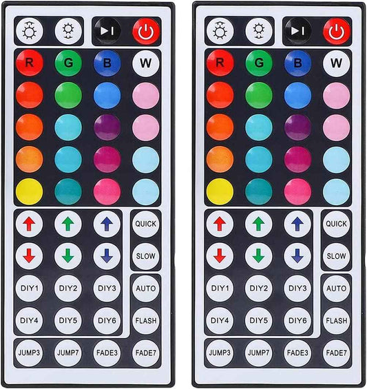 NOVELIC RGB LED Strip Remote – Child-Safe Low-Voltage Controller for Kids' Bedroom, Playroom, and Dorm Room Decor