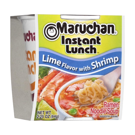 Maruchan_Instant_Lunch_Lime_with_Shrimp,_Ramen_Noodle_Soup,_Microwaveable_Meal,_2.25_Oz,_12_Count