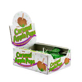 Tootsie Roll Green Apple Caramel Suckers – Reception Desk Candy Dish and Conference Room Snack, Bulk 48 Count