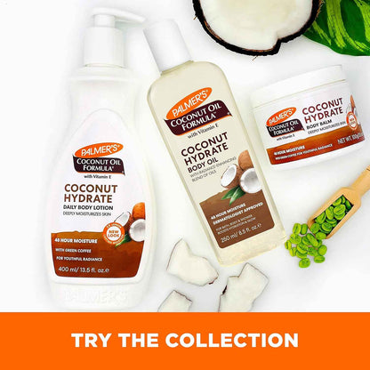 Palmer's Coconut Oil Body Oil – Nightly Self-Care Moisturizer for Spa-Inspired Bathroom Routines