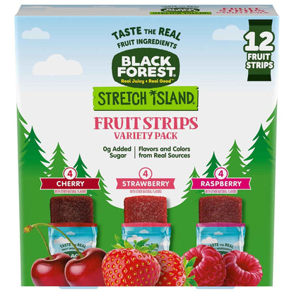 Stretch Island Fruit Strips – Simple Grab-and-Go Snack Drawer Essential, Zero Added Sugar 48 Count