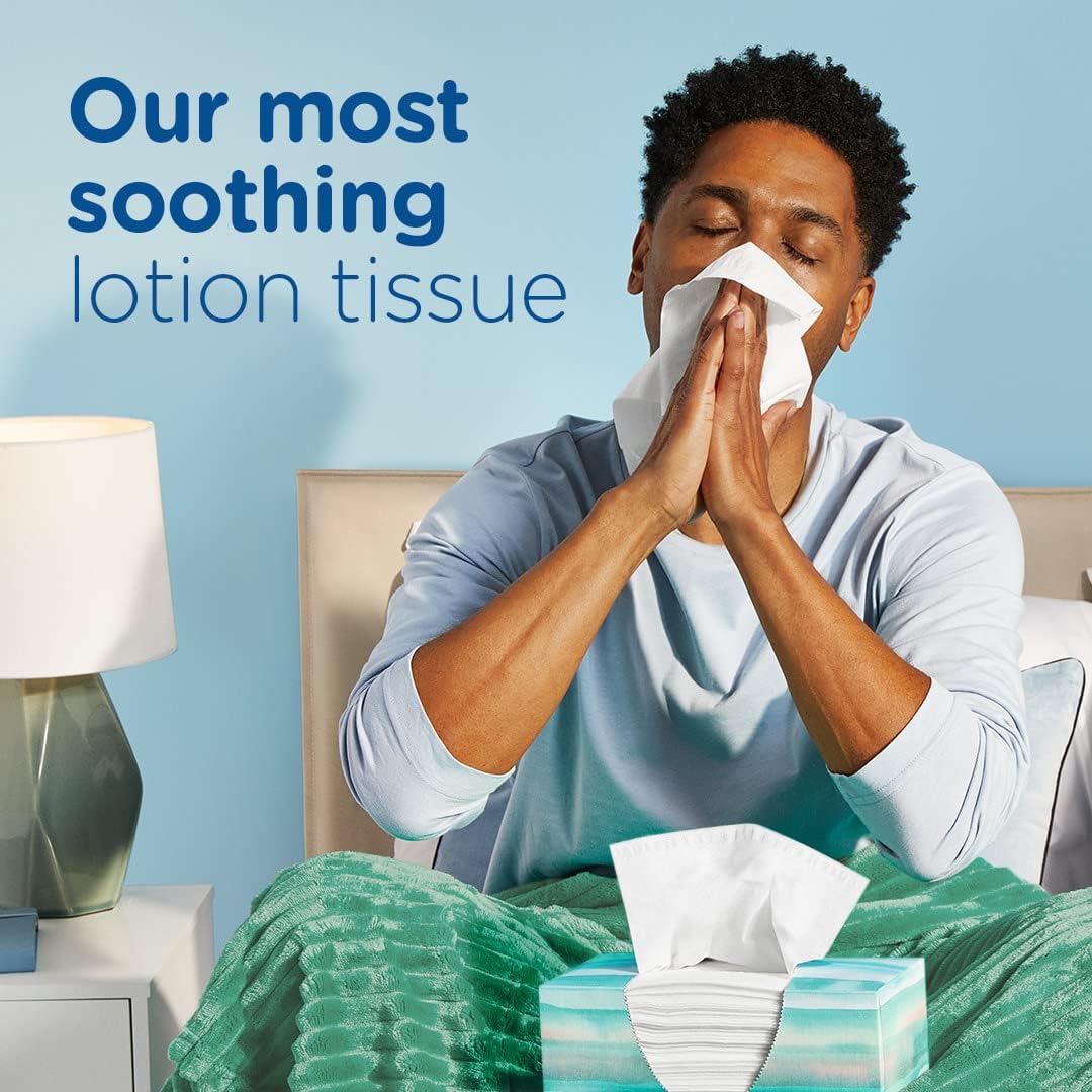 Puffs_Plus_Lotion_Facial_Tissue,_4_Cube_Boxes,_56_Tissues_Per_Box_Pack_Room_Napkin