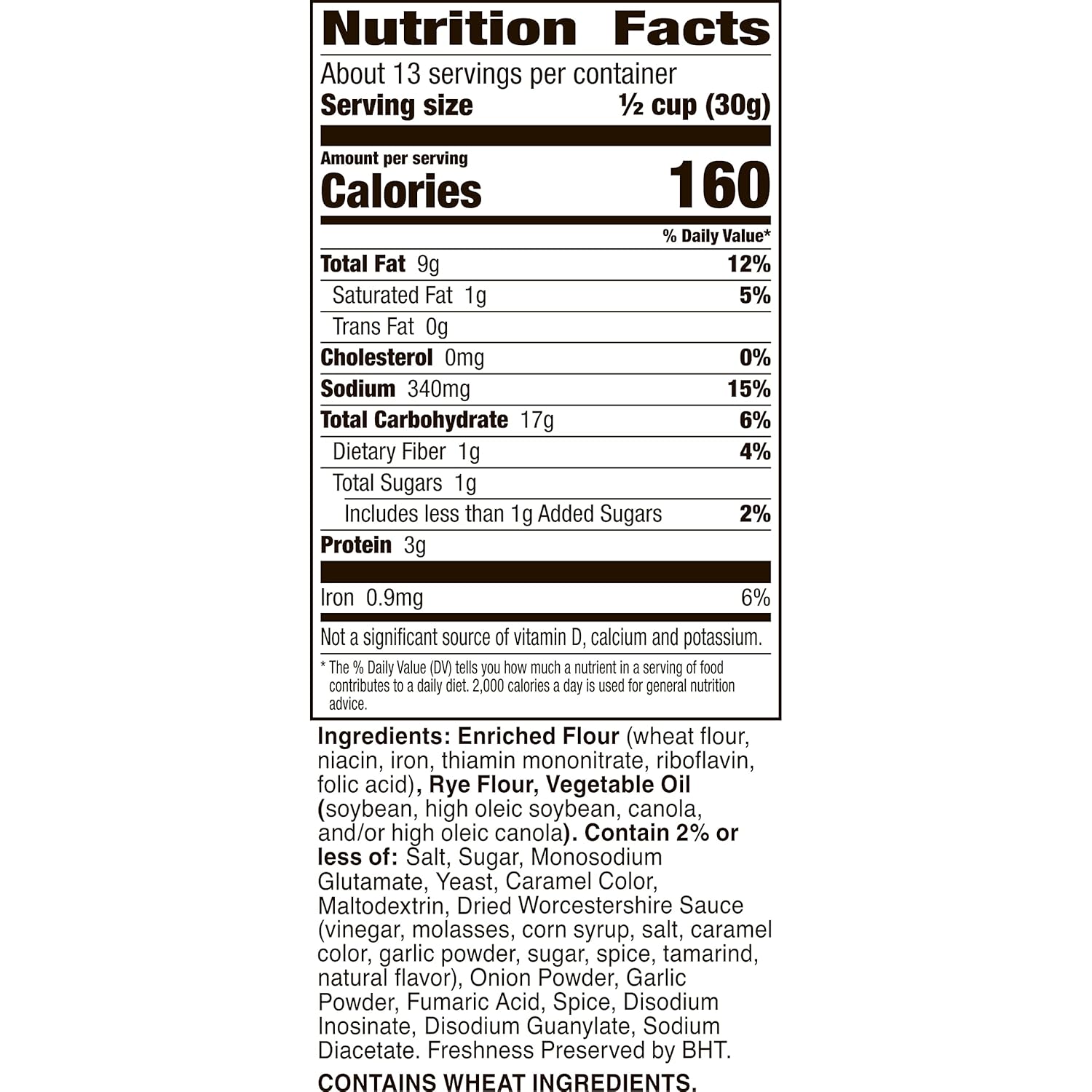 Snack_Mix,_Roasted_Garlic_and_Various_Flavors_Rye_Chips,_14_oz_-_Mixed_Snacks