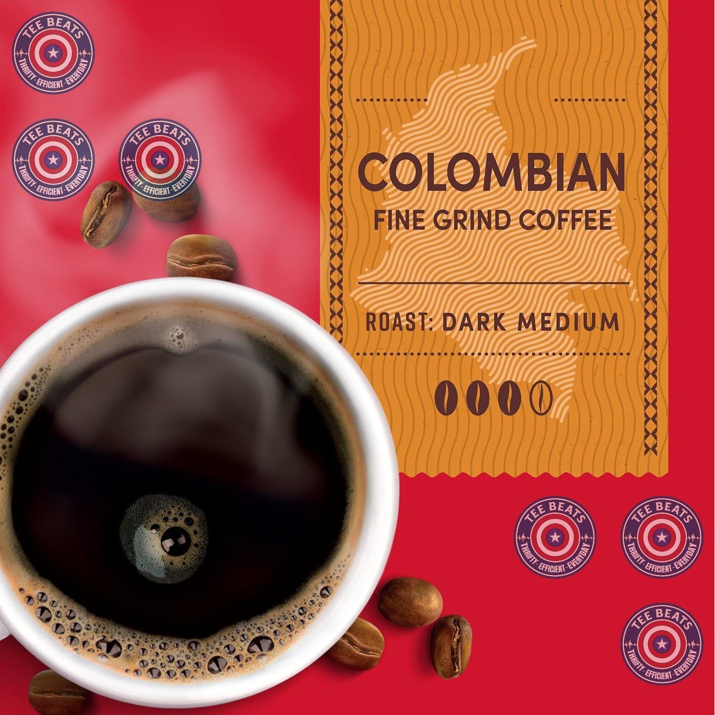 Tim_Hortons_100%_Colombian,_Medium_Dark_Roast_Coffee,_Single-Serve_K-Cup_Pods_Compatible_with_Keurig_Brewers,_12ct_K-Cups,_Red