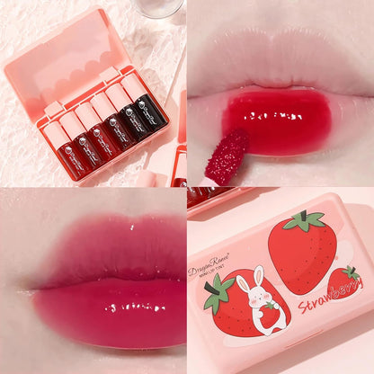 Lip_Stain_Tint_Set,_Korean_Lip_Gloss,_Lip_&_Cheek_Tint_Moisturizing,_Long-lasting_Waterproof_Non-Sticky_Cup_Glossy_Moisturiz_Six_Colors