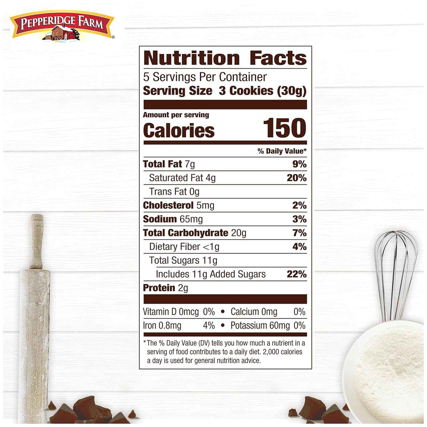 Pepperidge Farm Brussels Dark Chocolate Cookies – Simple Two-Ingredient Cookie for the Clean Pantry, Quiet Everyday Treat on the Counter