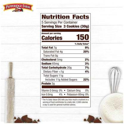 Pepperidge Farm Brussels Dark Chocolate Cookies – Simple Two-Ingredient Cookie for the Clean Pantry, Quiet Everyday Treat on the Counter