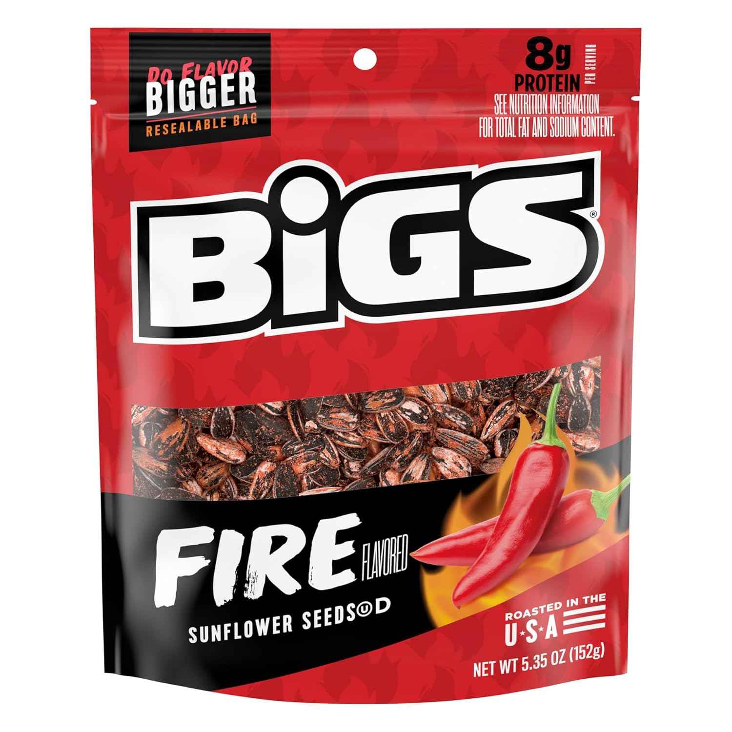 BIGS Jumbo Fire-Roasted Sunflower Seeds – Mindful Crunching Ritual for Stressful Workdays