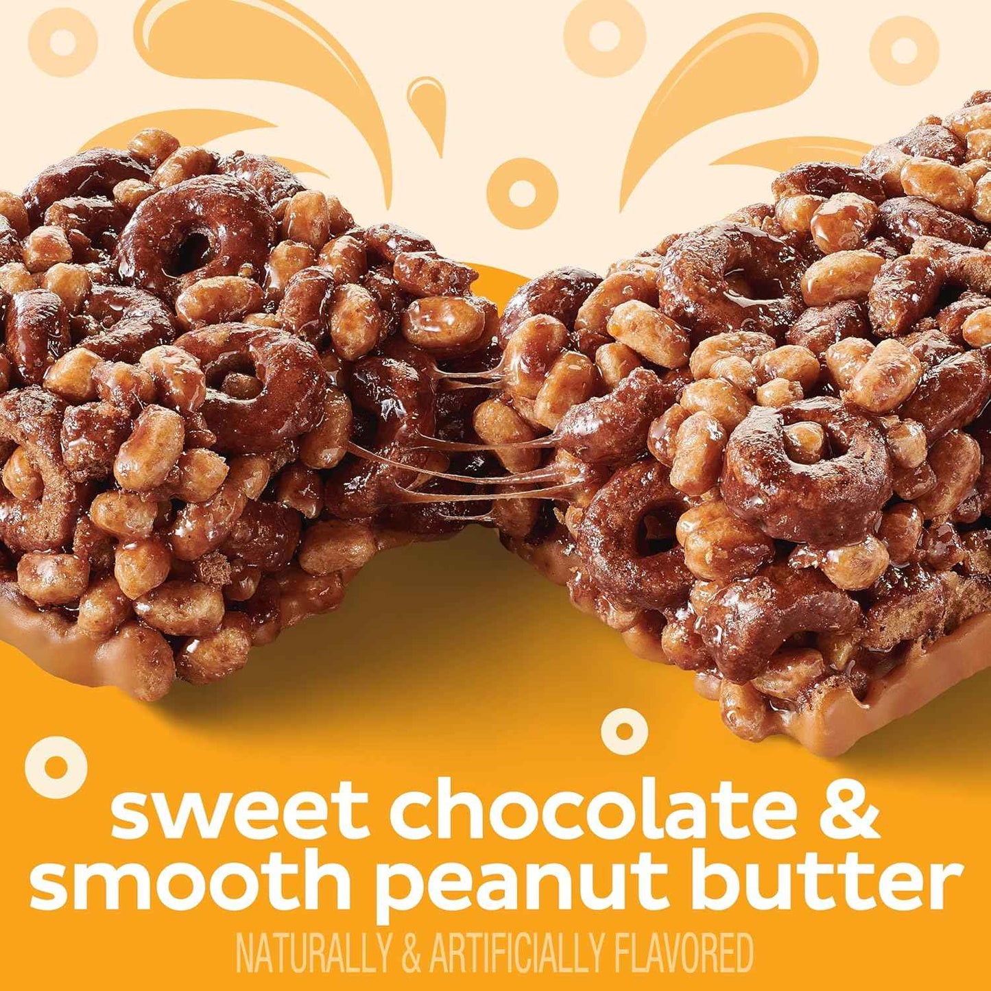 Cheerios Protein Chewy Bars Low Sweetness Snack for Blood Sugar Friendly Snacking 6.35 oz