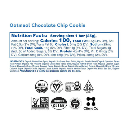 GoMacro Kids MacroBar Organic Vegan Snack Bars – Nut-Free Lunchbox Snack for School and Daycare