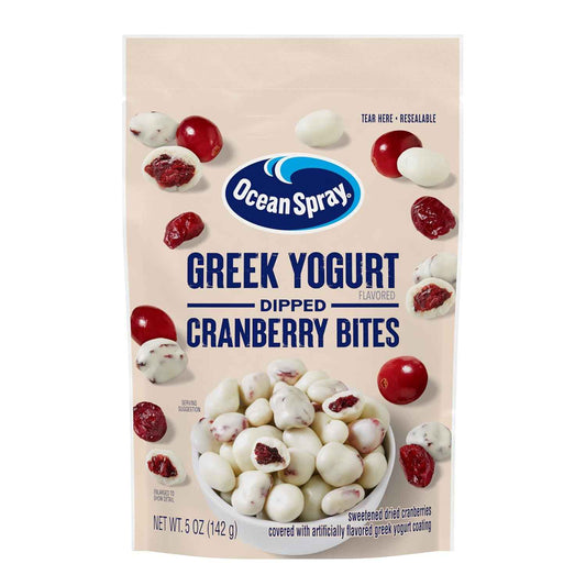 Ocean Spray Greek Yogurt Covered Craisins, Trail Mix Ingredient for Hiking and Camping Adventures