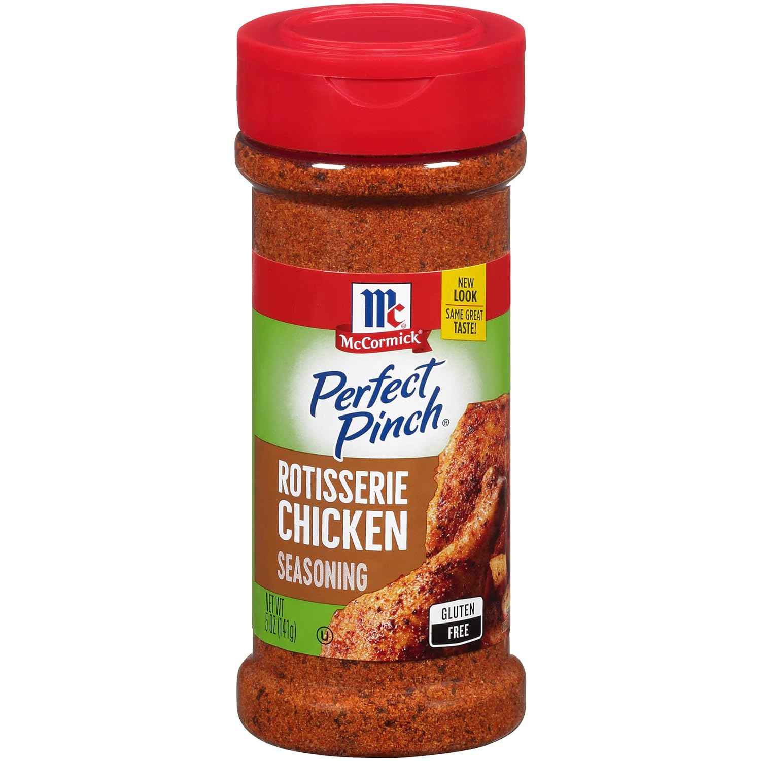 McCormick Perfect Pinch Rotisserie Chicken Seasoning, 5 oz – Gluten-Free, No MSG Added Seasoning for Clean-Label Family Meals