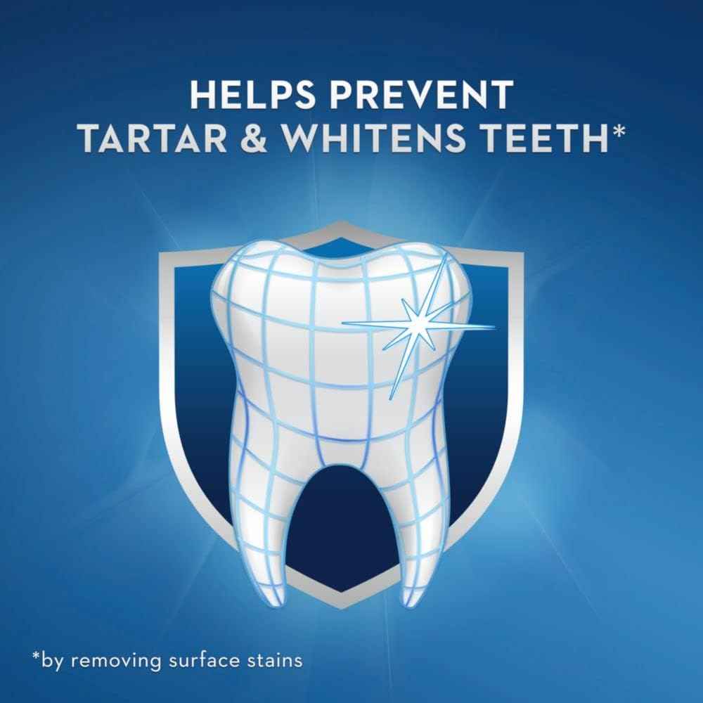 Crest Tartar Protection Whitening Cool Mint Flavor Toothpaste