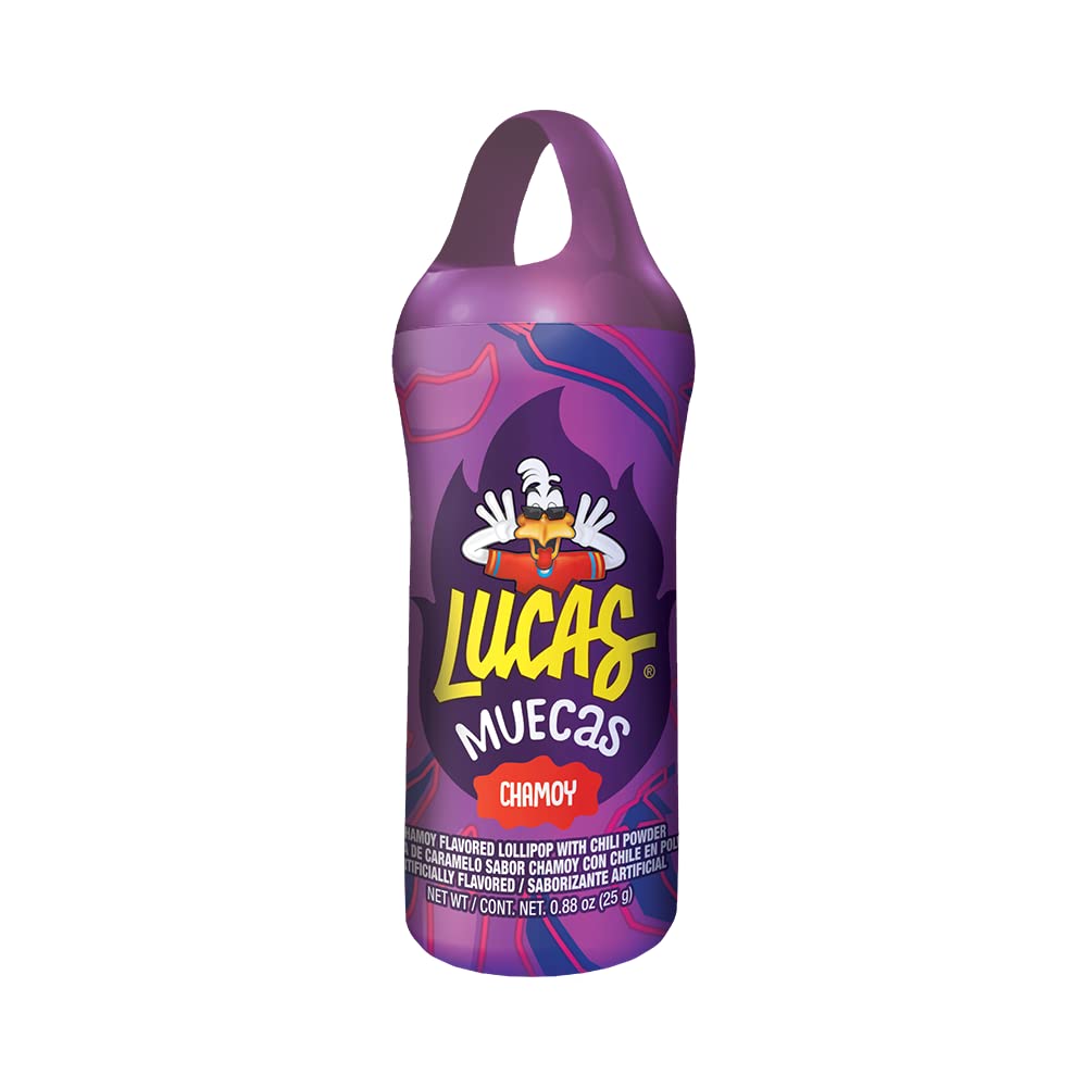 Lucas_Muecas_Lollipop_Chamoy_Flavor_Candy,_0.96oz_-_10_Pieces_Pack_for_Treats,_Snack,_Parties,_Piñatas